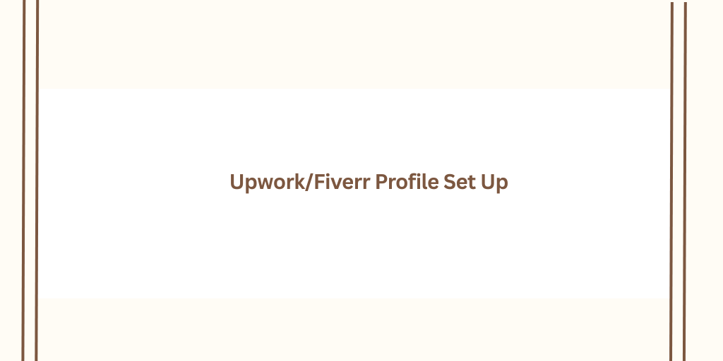 virtual assistant upwork setup